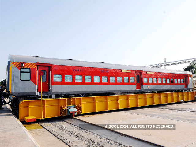 Sneak peek: LHB Railway coach manufacturing unit in Chennai