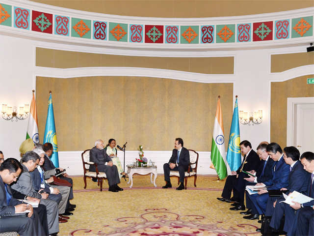 A meeting in Astana