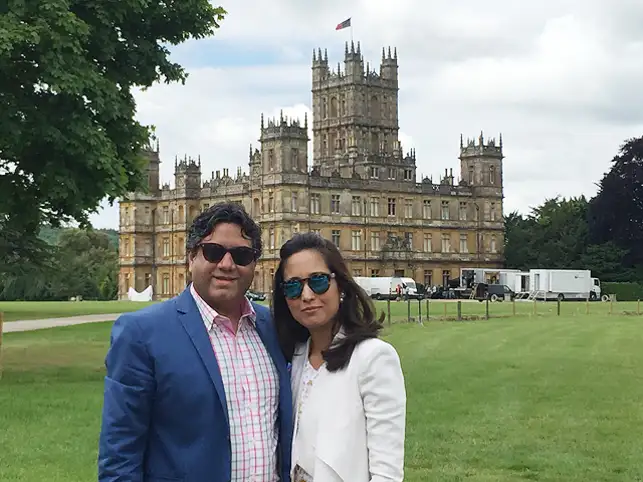 Rahul Munjal, MD, Hero Future Energies, dishes on spending a whole day with the cast and crew of hit TV show, Downton Abbey, at the sprawling Highclere Castle. Rahul Munjal, MD, Hero Future Energies, dishes on spending a whole day with the cast and crew of hit TV show, Downton Abbey, at the sprawling Highclere Castle.