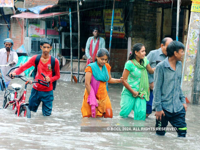 Heavy rains in Delhi