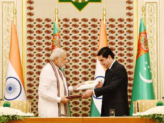 PM Modi in Turkmenista