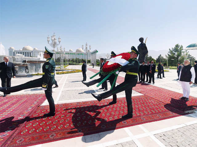 Independence Monument in Ashgabat