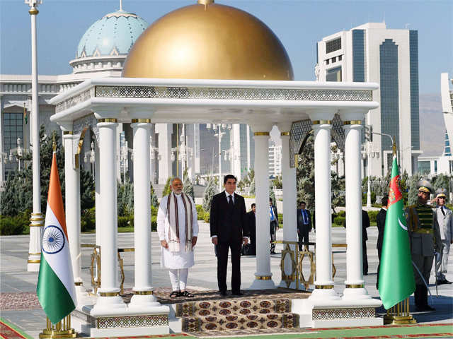 PM Modi with Turkmenistan President
