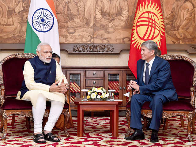 PM Modi and Kyrgyz President Atambayev