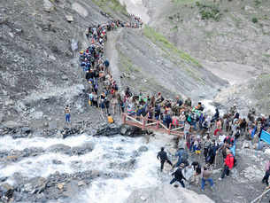 1.50 lakh pilgrims pay obeisance at Amarnath shrine