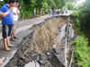 Landslide destroys house, damages road in Kalimpong, Darjeeling