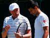 The odd pair: Novak Djokovic & his coach Boris Becker
