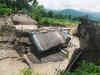 Landslide damages NH-55 in Kurseong, Darjeeling