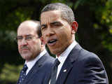 US President Obama and Iraq's Prime Minister al-Maliki