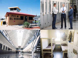 Barack Obama becomes first US president to visit El Reno federal prison