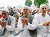 Kashmir celebrates Eid; 60,000 offer prayers at Hazratbal shrine