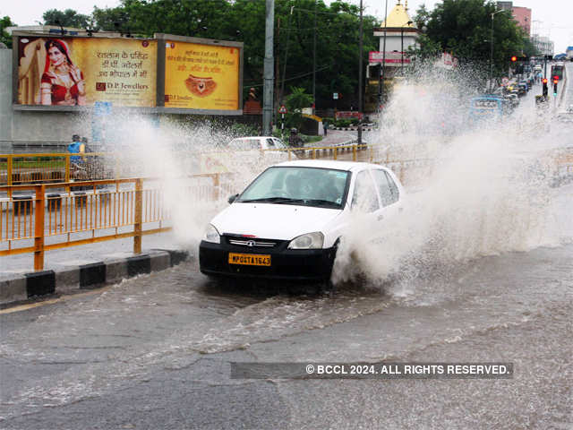 Big spash at Banganga road