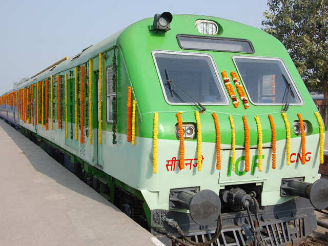 First CNG train
