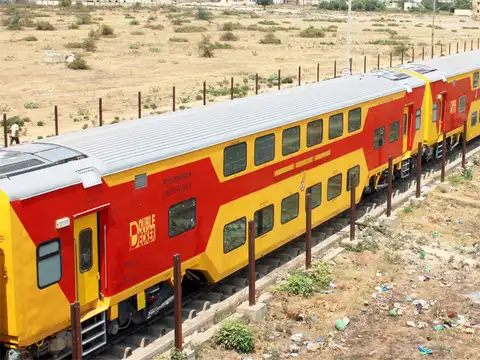 Double-decker train