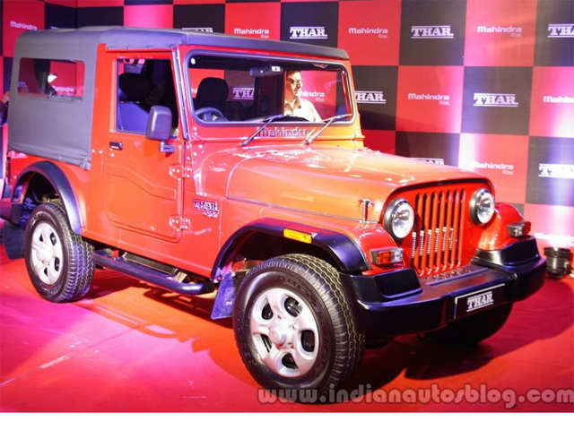 2015 Mahindra Thar (facelift) launched