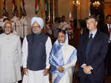 Bill Gates at presentation function of Indira Gandhi Prize