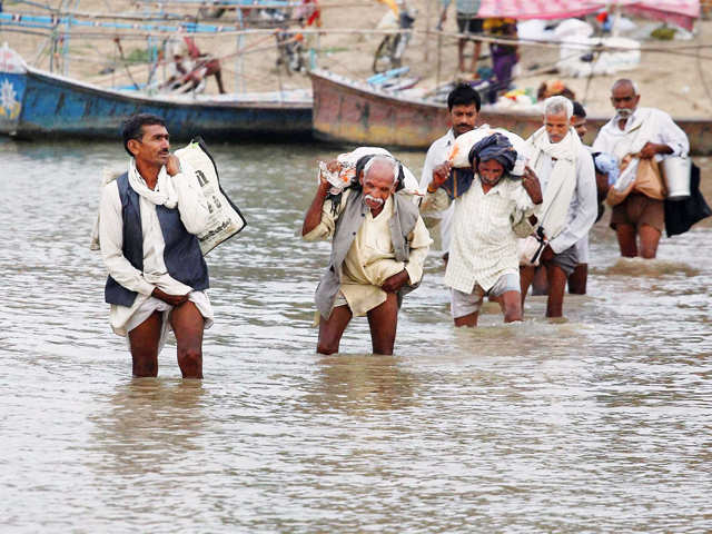 Floods in Ganga and Yamuna