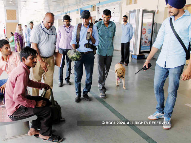 Bomb Detective Team conducts an operation