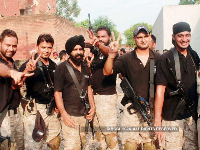 Brave Punjab Police personnel