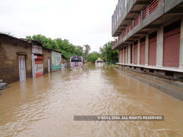 Nearly 40 per cent of the Bhinmal town in water