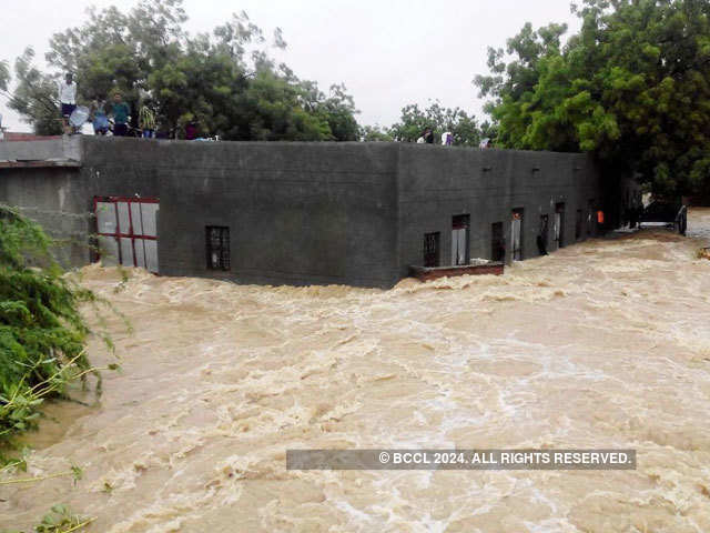 Police and disaster management teams rescued 93 people