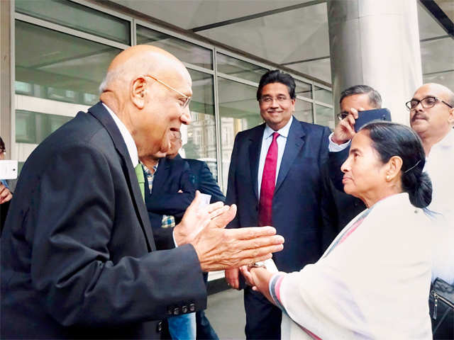 Mamata Bannerjee in UK