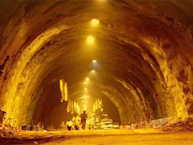 India's longest road tunnel