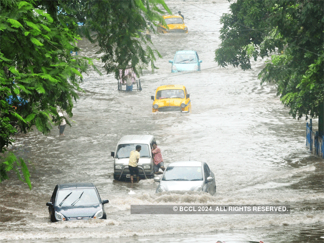 Most parts of Kolkata get submerged