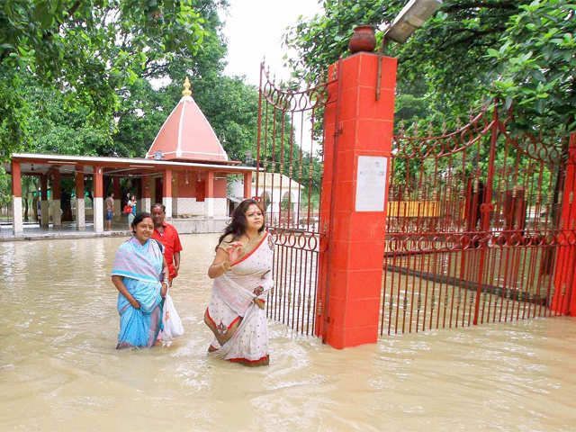 Flood in Birbhum