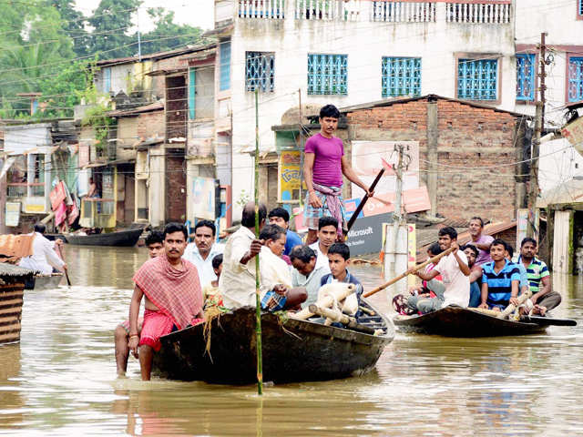 Flood hit Ghatal