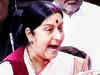 Heated exchanges over Sushma Swaraj's remarks leads to Rajya Sabha adjournment