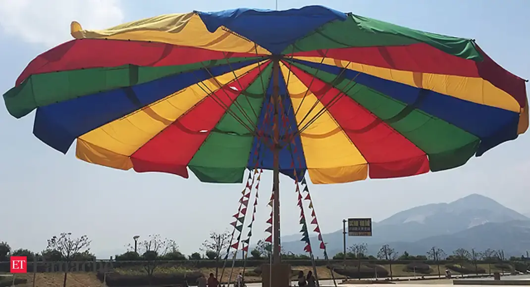China Breaks India s Guinness Record For Largest Umbrella The
