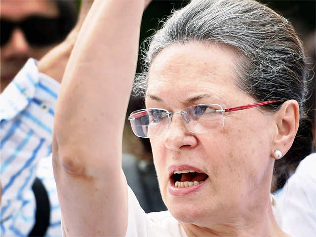 Congress President Sonia Gandhi