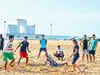 Have you played spikeball? The latest beach sport in Chennai gathers momentum