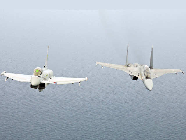 IAF Su-30 MKI and RAF Typhoon