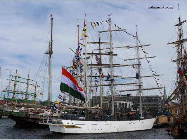INS Tarangini to participate in Tall Ship Races