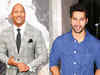 Varun Dhawan, Dwayne Johnson indulge in Twitter thanksgiving again