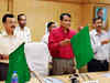 Railway Minister Suresh Prabhu flags off Visakhapatnam-New Delhi AP Express