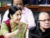 Congress refuses to buy Sushma Swaraj's 'humanitarian' argument