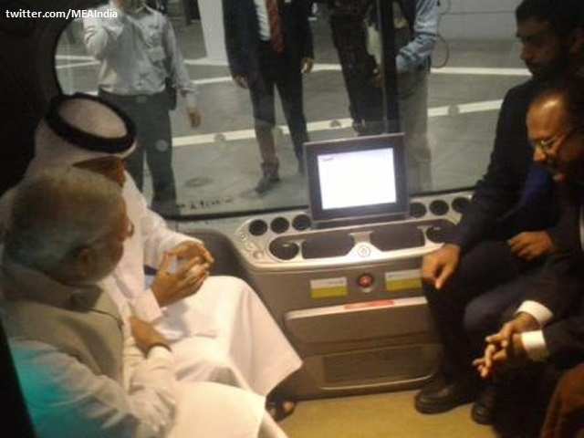 PM Modi at Masdar City
