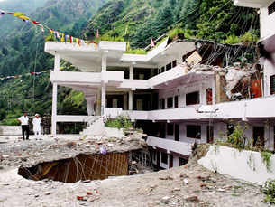 Landslide sweeps Sikh shrine in Himachal Pradesh