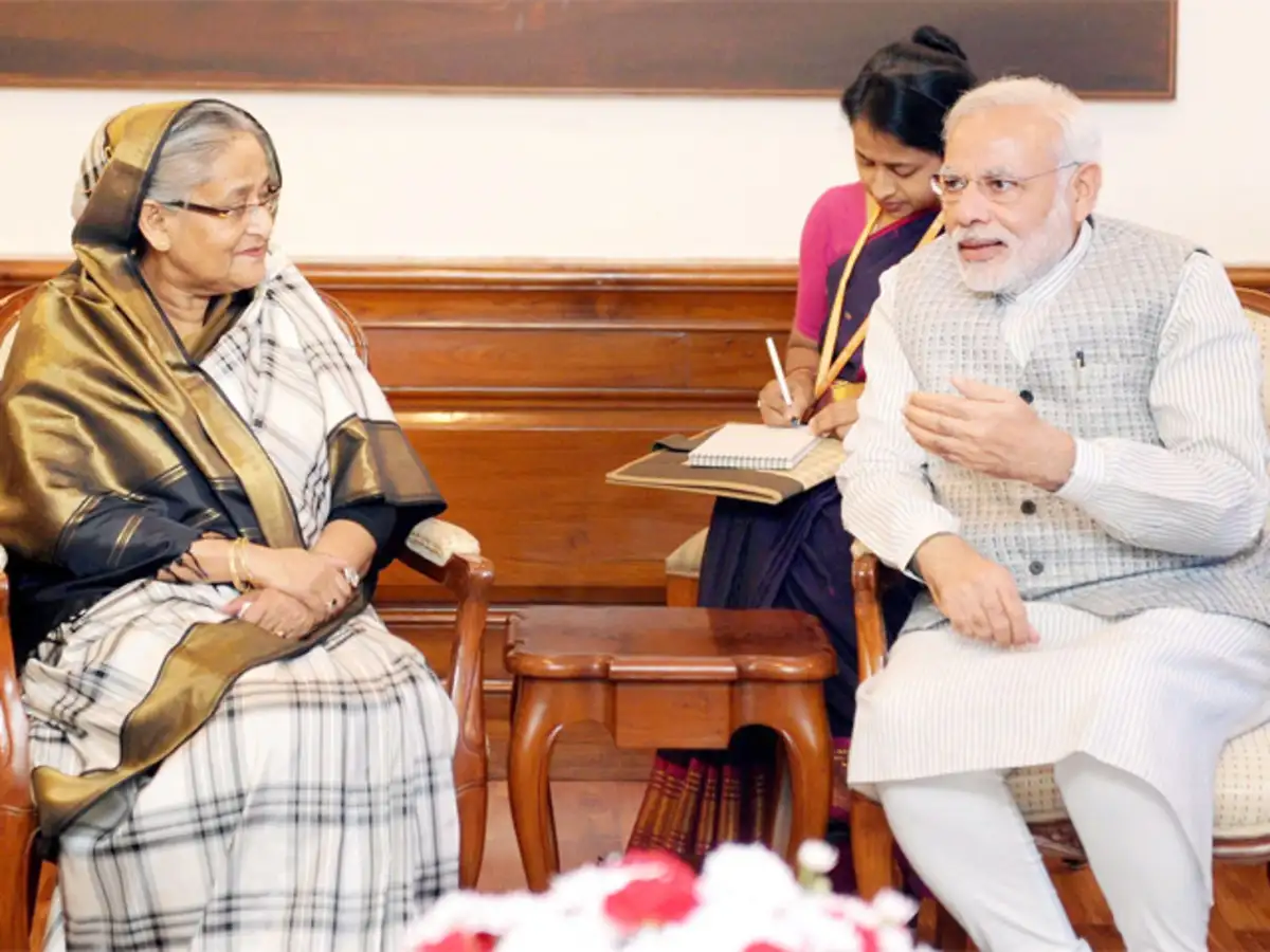 Image result for modi sheikh hasina
