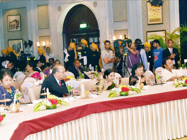 Minister of External Affairs, Sushma Swaraj with Heads of States