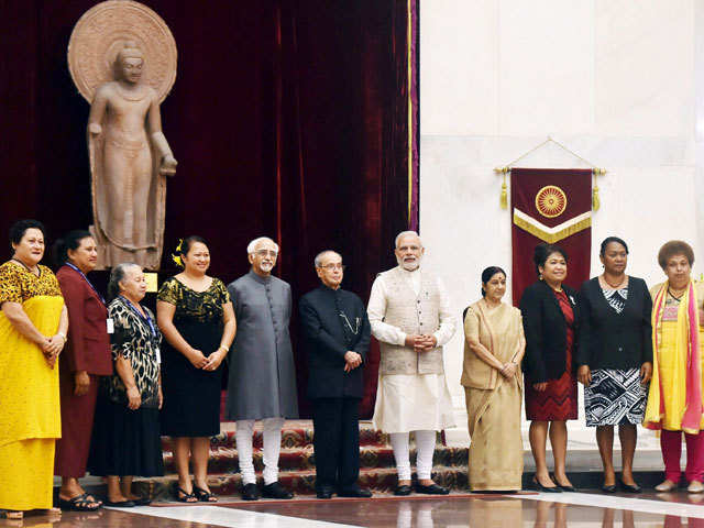 2nd Summit of Forum for India-Pacific Island Countries