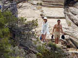 Nicolas Sarkozy and his wife Carla Bruni-Sarkozy