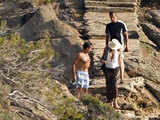 Nicolas Sarkozy and his wife Carla Bruni-Sarkozy