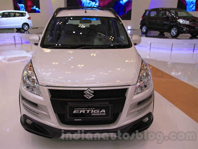 Suzuki Ertiga Crossover Concept (facelifted) showcased