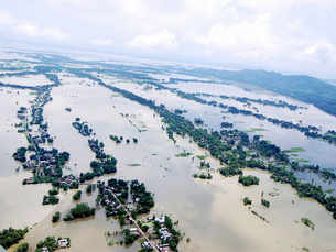 Assam hit by massive floods; six lakh affected