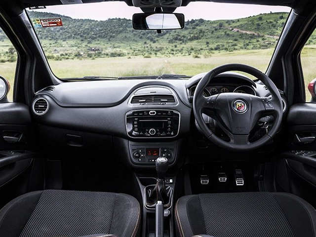 Interior Abarth Punto Evo India First Drive Review The