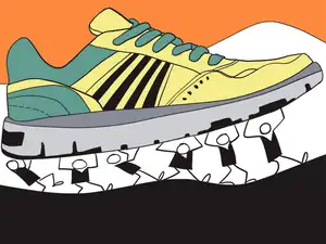 Bata is running a pilot project to ensure people with large and hard-to-fit feet will have a greater choice in shoe styles, Rajeev Gopalakrishnan said. Bata is running a pilot project to ensure people with large and hard-to-fit feet will have a greater choice in shoe styles, Rajeev Gopalakrishnan said.